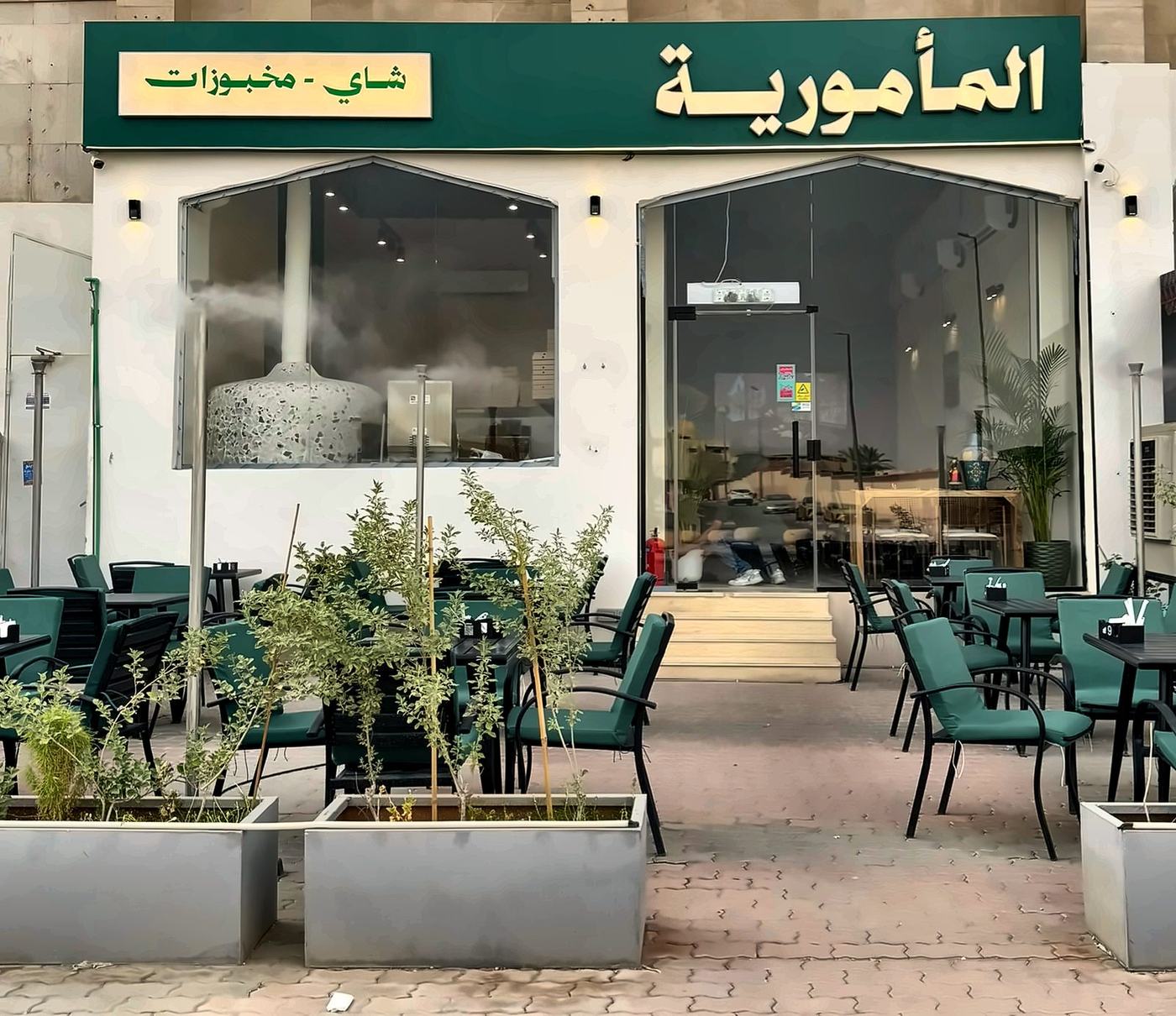 واجهة المأمورية في حي الورود، الرياض