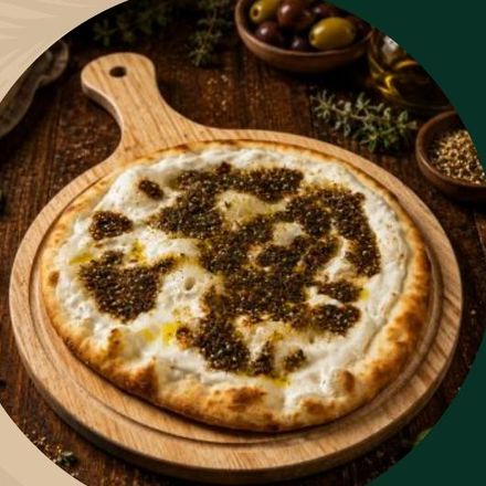 لبنة بالزعتر